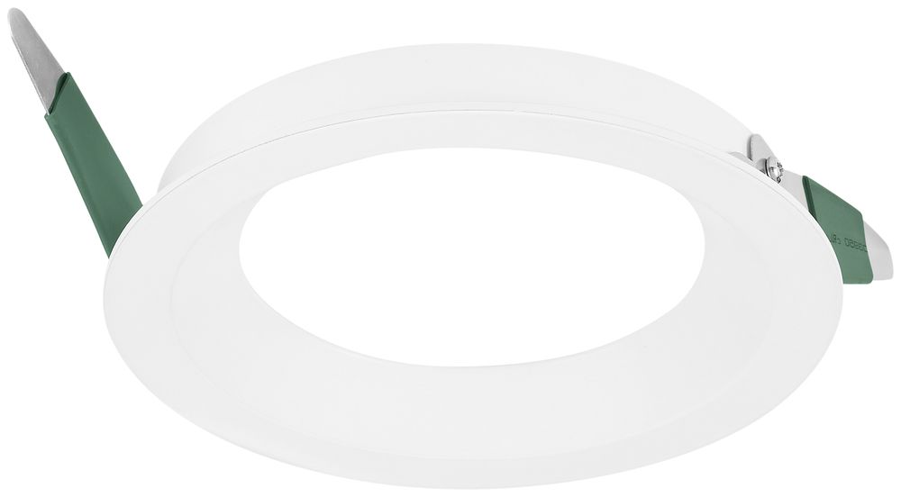 Einbaurahmen LUDOSPOT 111 ROUND FIX, EB-Ø120mm, IP44, weiss