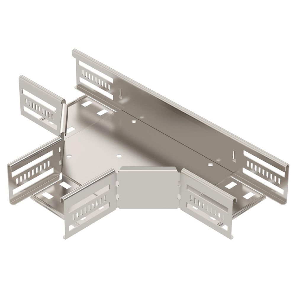 T-Stück BET RT 60×100mm Edelstahl A2 blank