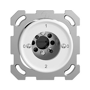 Interrupteur rot.ENC STANDARDdue 2/3L pour serrure de sûreté, sans cyl