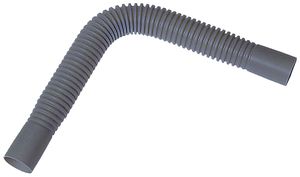 Angolo PVC con manicotto M20 grigio chiaro