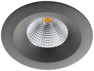 LED-Downlight SG UniLED IsoSafe 7W 700lm 940 IP20/IP65 42° DIM Ø94mm anthrazit