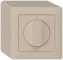 AP-Drehschalter kallysto 3/1L beige mit Drehgriff