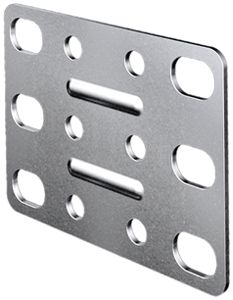 Raccord d'alignement Rittal VX 8617.505 acier affiné