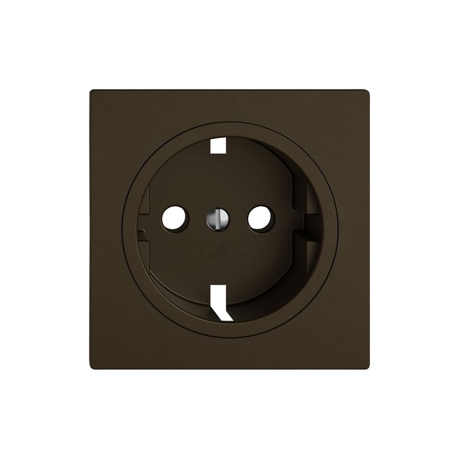 Montageset EDIZIO.liv SNAPFIX® für SCHUKO-Steckdose br