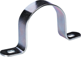 Brida 2 viti per TA M40 ferro zinc./prom.