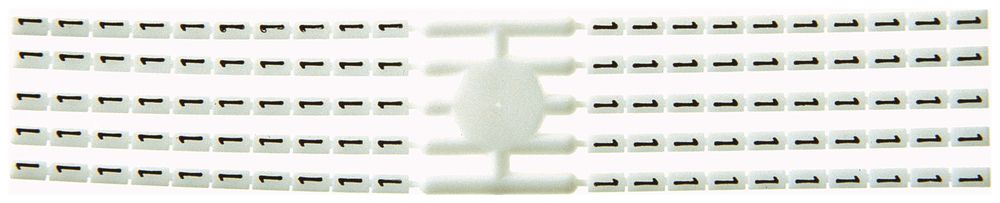 Etiquette de marquage RBE 5 5 cartes à 100 marquage 1/0