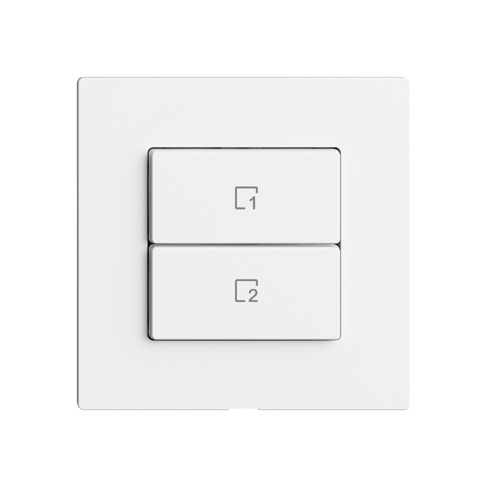 Commande pour poussoir scènes EDIZIOdue Wiser 2 scènes 2t bc