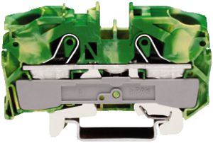 Borne de passage WAGO TOPJOB S 16mm² 2L vert/jaune série 2016