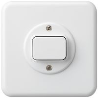 Contact à poussoir ENC basico C/2L blanc