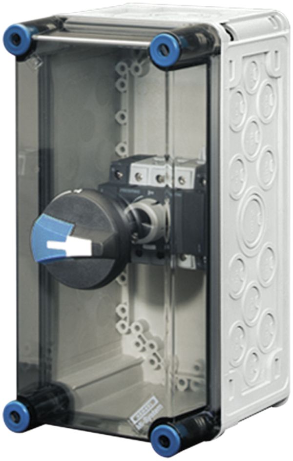 Lastschaltergehäuse Hensel Mi, 63A, 3-polig+PE+N