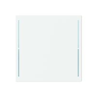 Tasterabdeckung ABB SIDUS touch 1-fach weiss