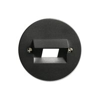 Frontscheibe FH 1×RJ45 schwarz ITplus 58mm