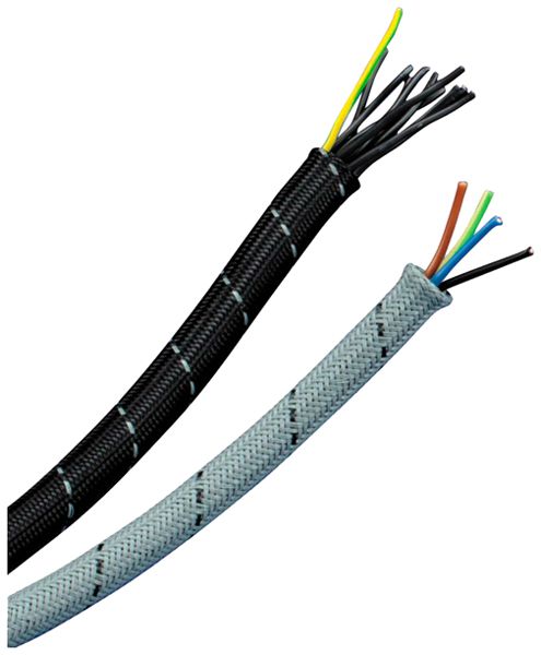 Geflechtschlauch ERIFLEX PDBS5G Polyamid Ø5mm 100m grau