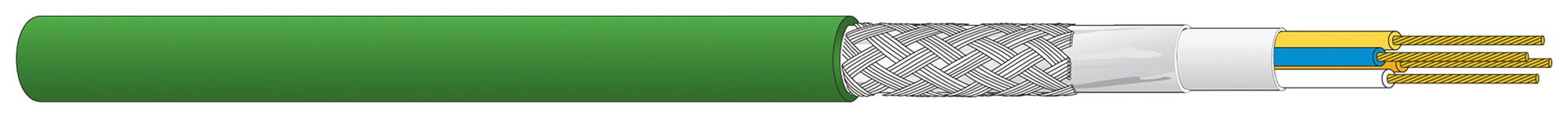 Datenkabel Dätwyler CU 5722 2P SF/UTP Kat.5e AWG22/7 PUR Eca grün