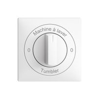 Kit front. Machine à laver-0-Tumbler EDIZIOdue 60×60mm, bianco