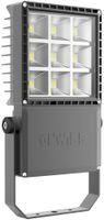 LED-Strahler GEWISS SMART ASYM 165W 20000lm 4000K IP66 460×260×98mm anthrazit