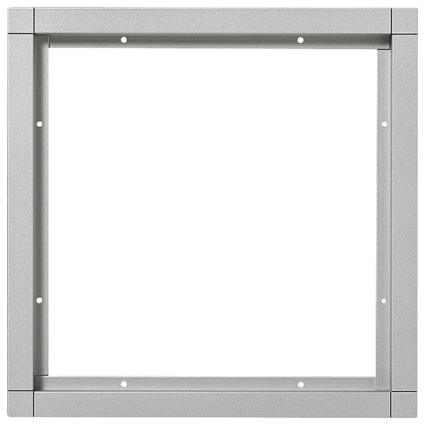 Cornice combinato Siedle, in alluminio, 231×231×15mm, argento