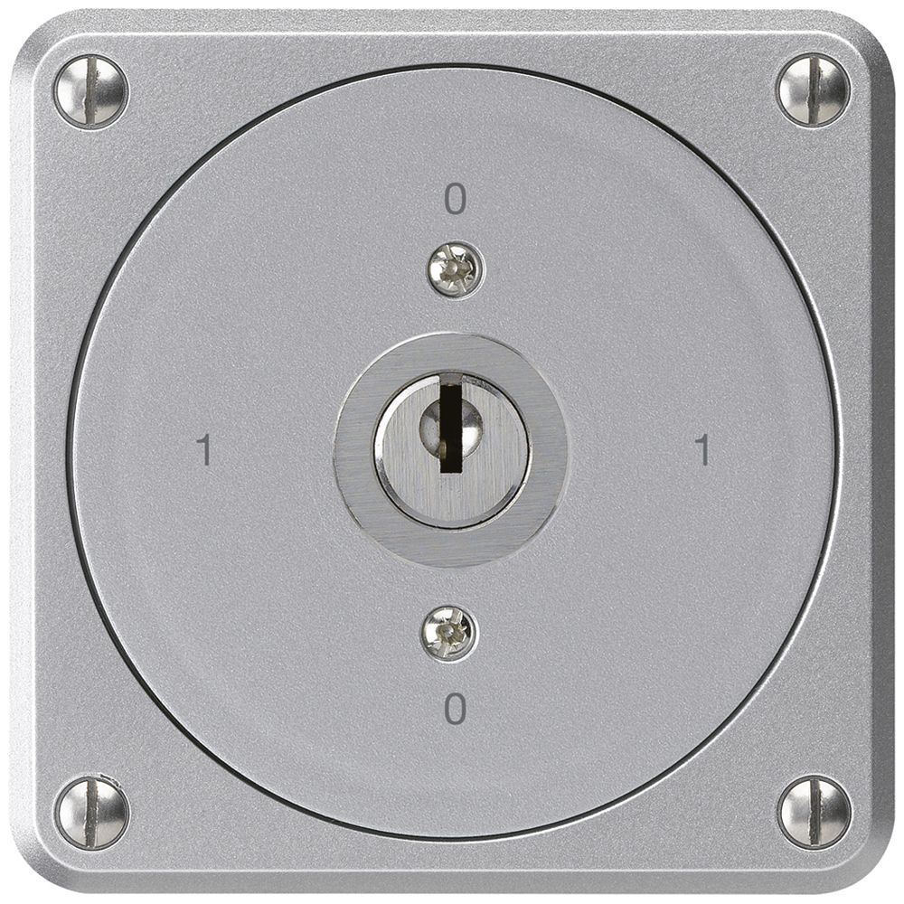 Interrupteur à clé ENC robusto sans clapet 0/2P aluminium pour combinaison