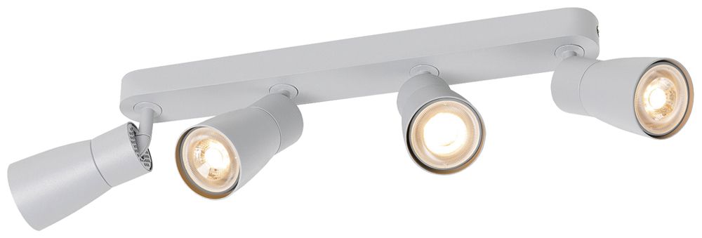 Spot SLV PURI 2.0 Dome CW GU10 4×6W DIM 365×42×138mm grau