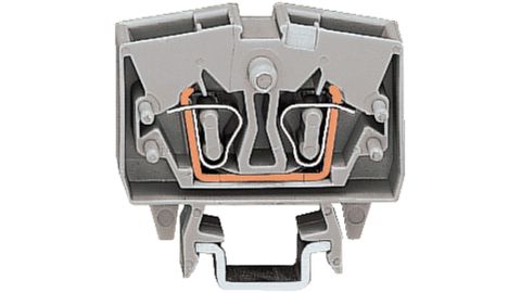 Wago, für Hutschiene TH15, schraubenlos