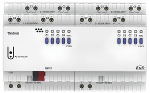 REG-Schaltaktor Theben C-Last KNX RM 8 I, 8-fach
