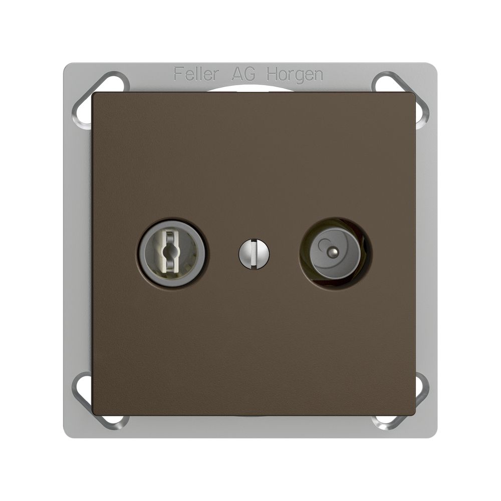 UP-TV-R-Dose EDIZIOdue 19dB coffee Breitbanddose 5…2000MHz, FMTE