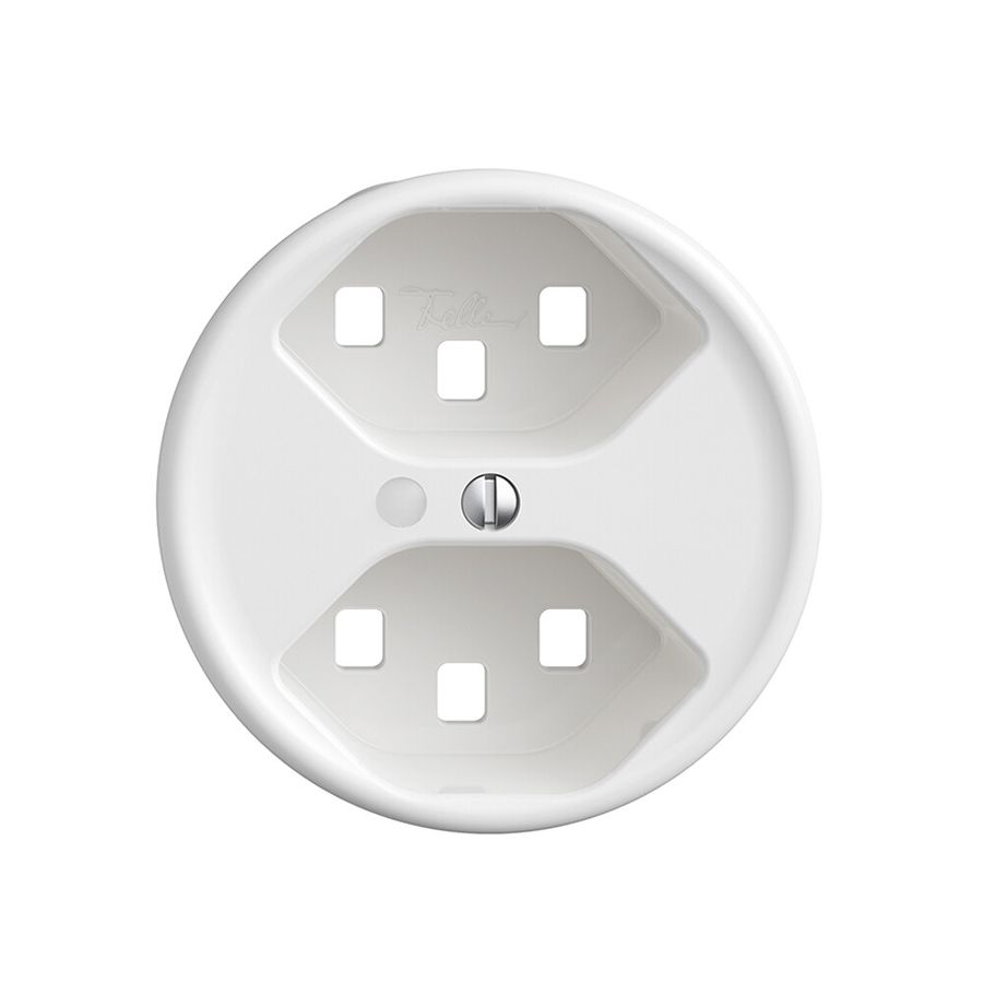 Frontscheibe STANDARDdue 2×T23 m.Frontlinse, weiss