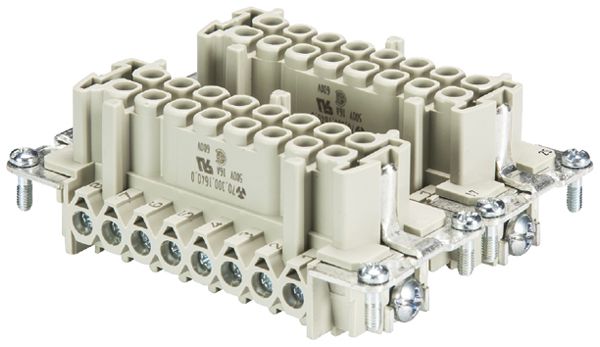 Insert p.douille Wieland Electric revos BAS BUS 32 2,5 50 32 16A 500V 0.5…2.5mm²