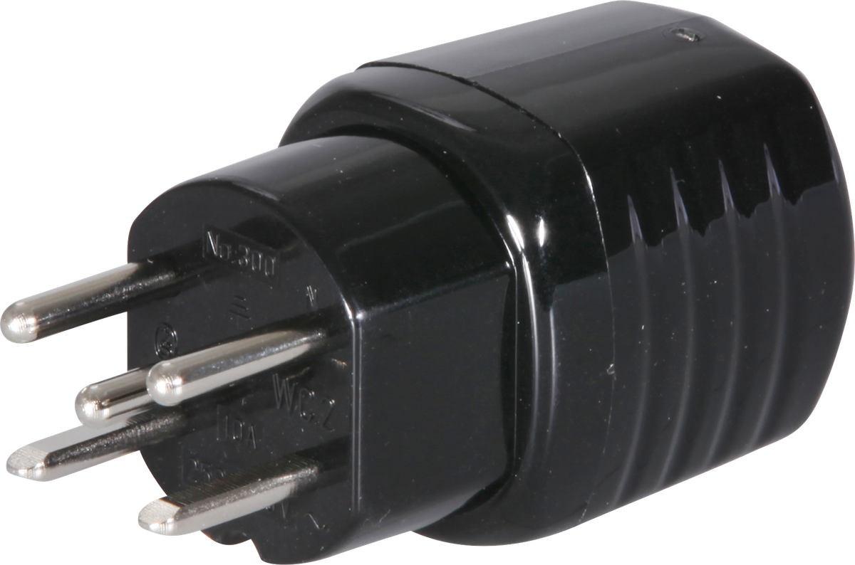 Stecker Warob T15 schwarz