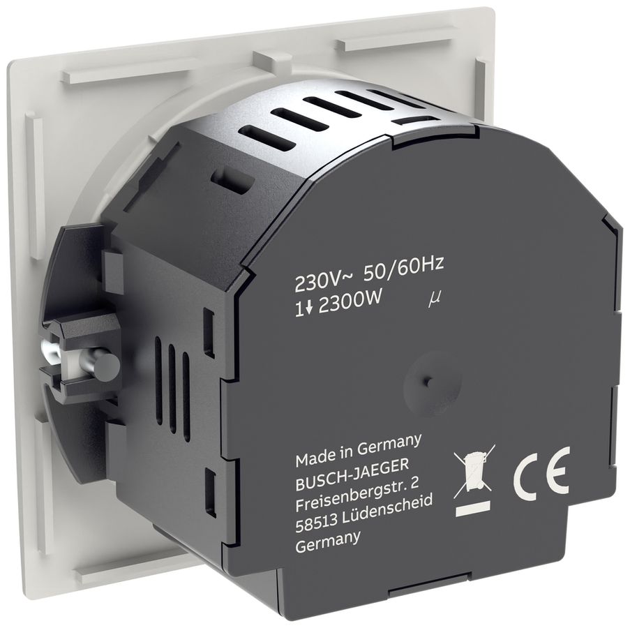 Raumthermostat ABB SIDUS E heizen NO 230VAC/10A 5…30°C ws