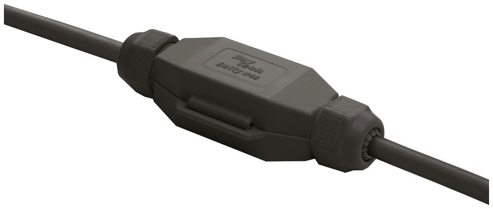 Manchon de jonction Raytech BETTY/6-N, avec gel, câble Ø 14…19mm, IP68 noir