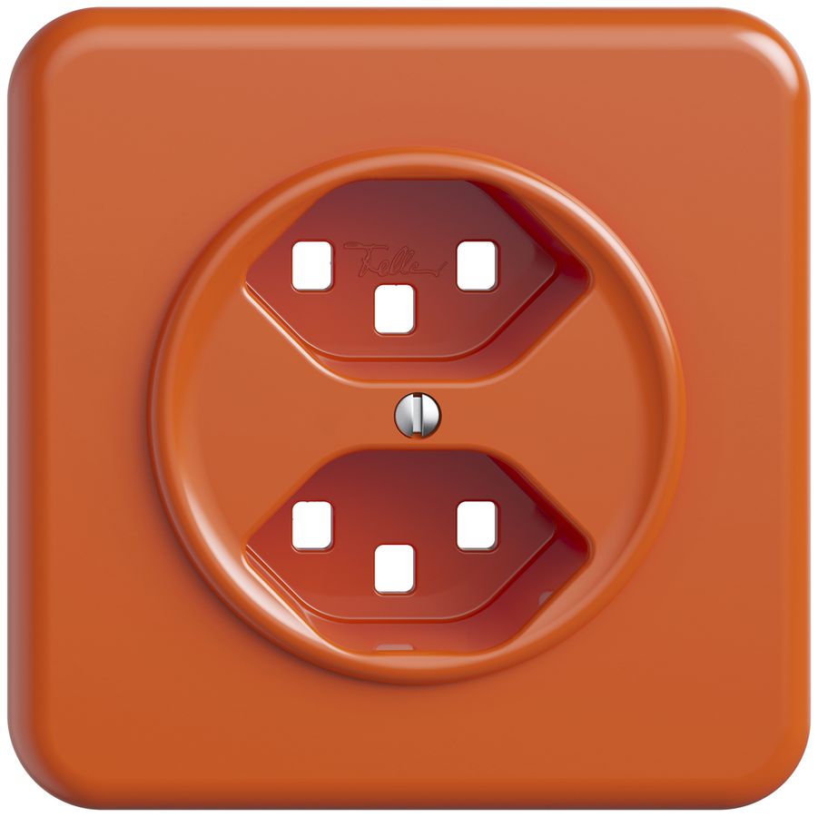 UP-Frontset STANDARDdue 2×T23, 90×90mm, orange