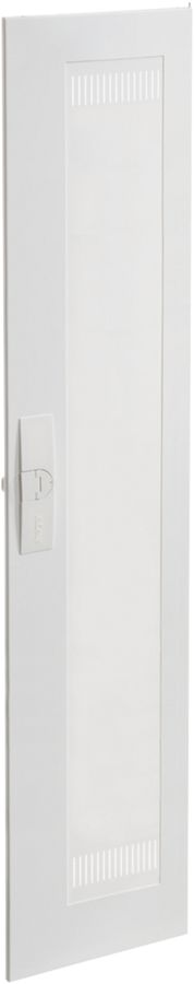 Tür rechts geschlitzt Hager univers 269×1069×12mm IP30 weiss