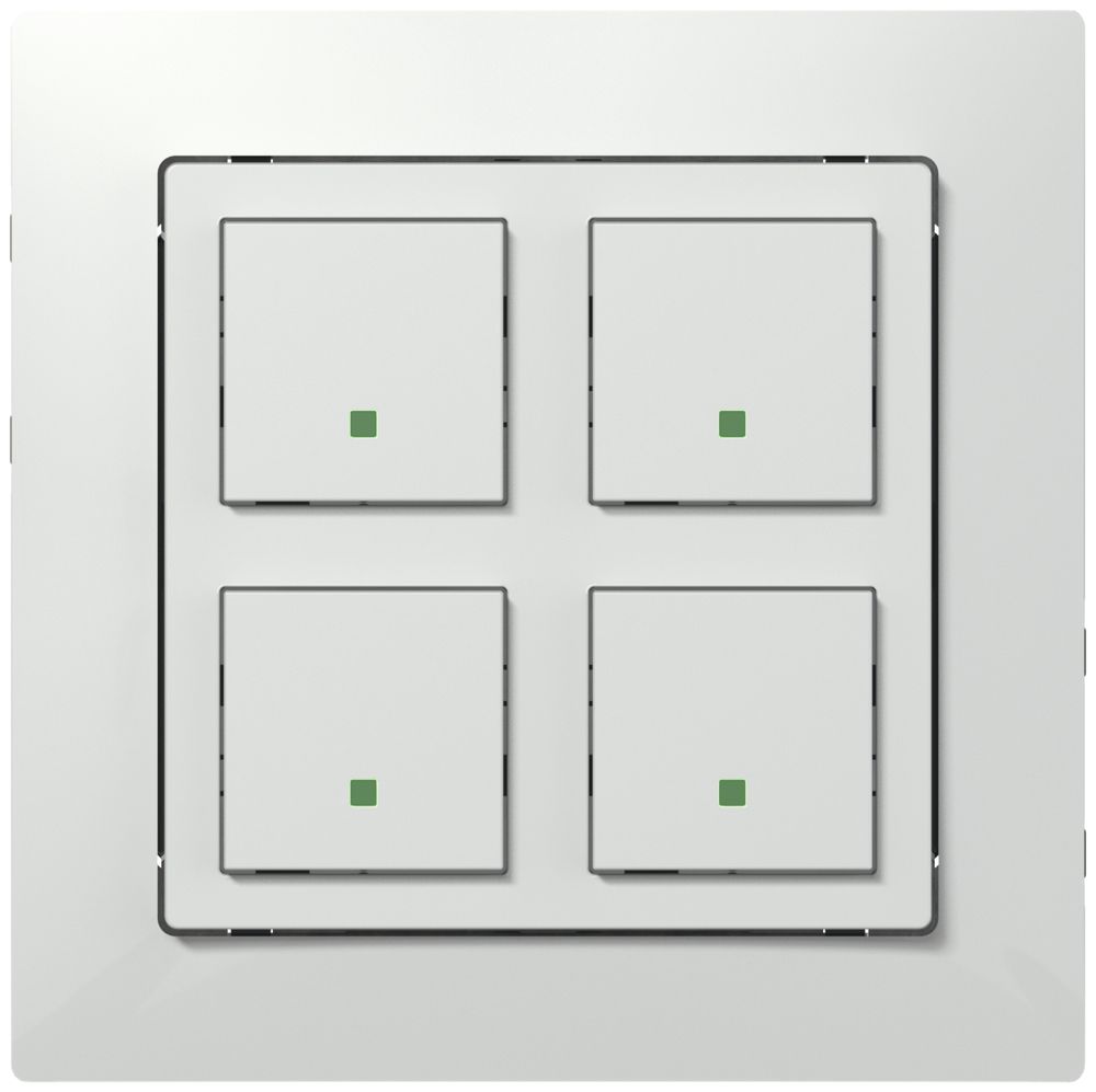 UP-Sensor ABB SIDUS free@home 2×weiss glänzend