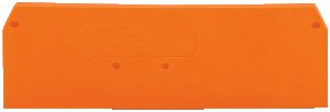 Paroi de fermeture WAGO pour 280-633 orange