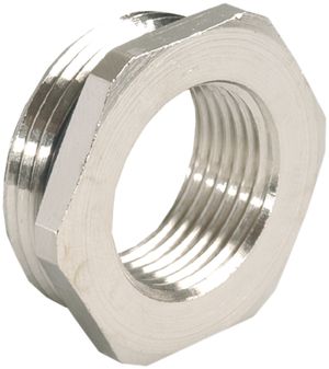 Adapter AGRO Messing sechskant, aussen PG21, innen M20×1.5