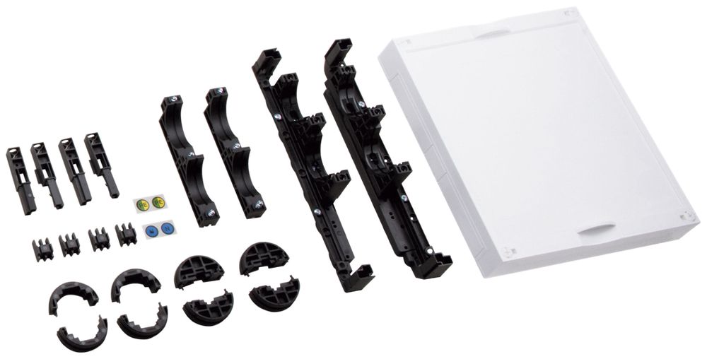 Kit Hager univers N 300×250mm per guida collettrice PE-/N