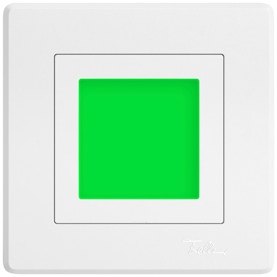 UP-LED-Leuchte EDIZIO.liv SNAPFIX® LED-grün 230V ws