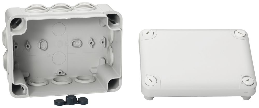 AP-Abzweigdose Mureva 150×105×80mm leer grau IP55