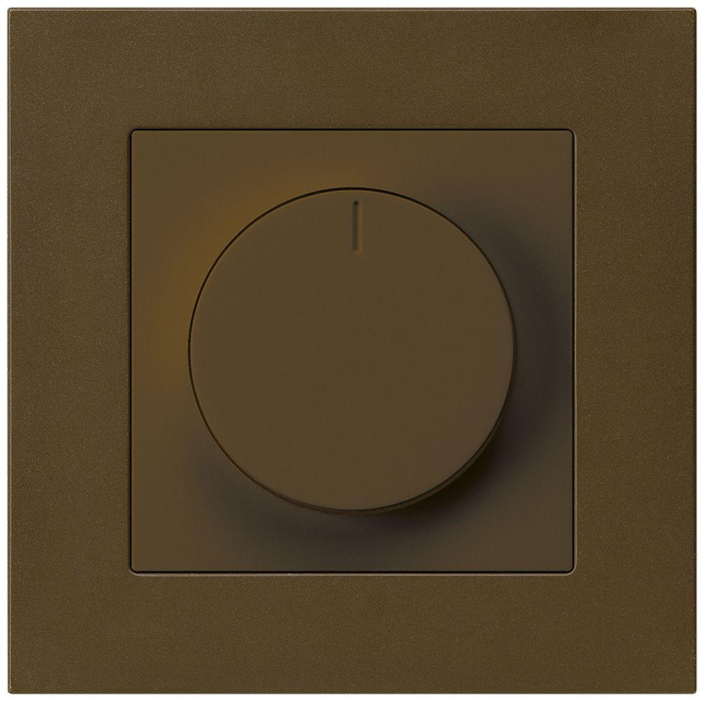 UP-Universaldimmer kallysto.pro Phasenanschnitt mit LED braun