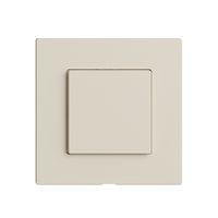 Bedienaufsatz zu Druckschalter 1K/1T Edue Wiser crema