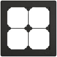 Telaio di copertura INC EDIZIO.liv SNAPFIX® 2×2 156×156mm ne