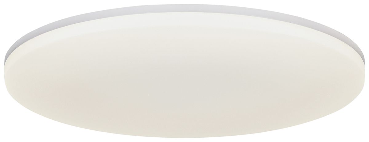Plafonnier LED Vic 35 32W 3600lm 4000K Ø350×44mm blanc