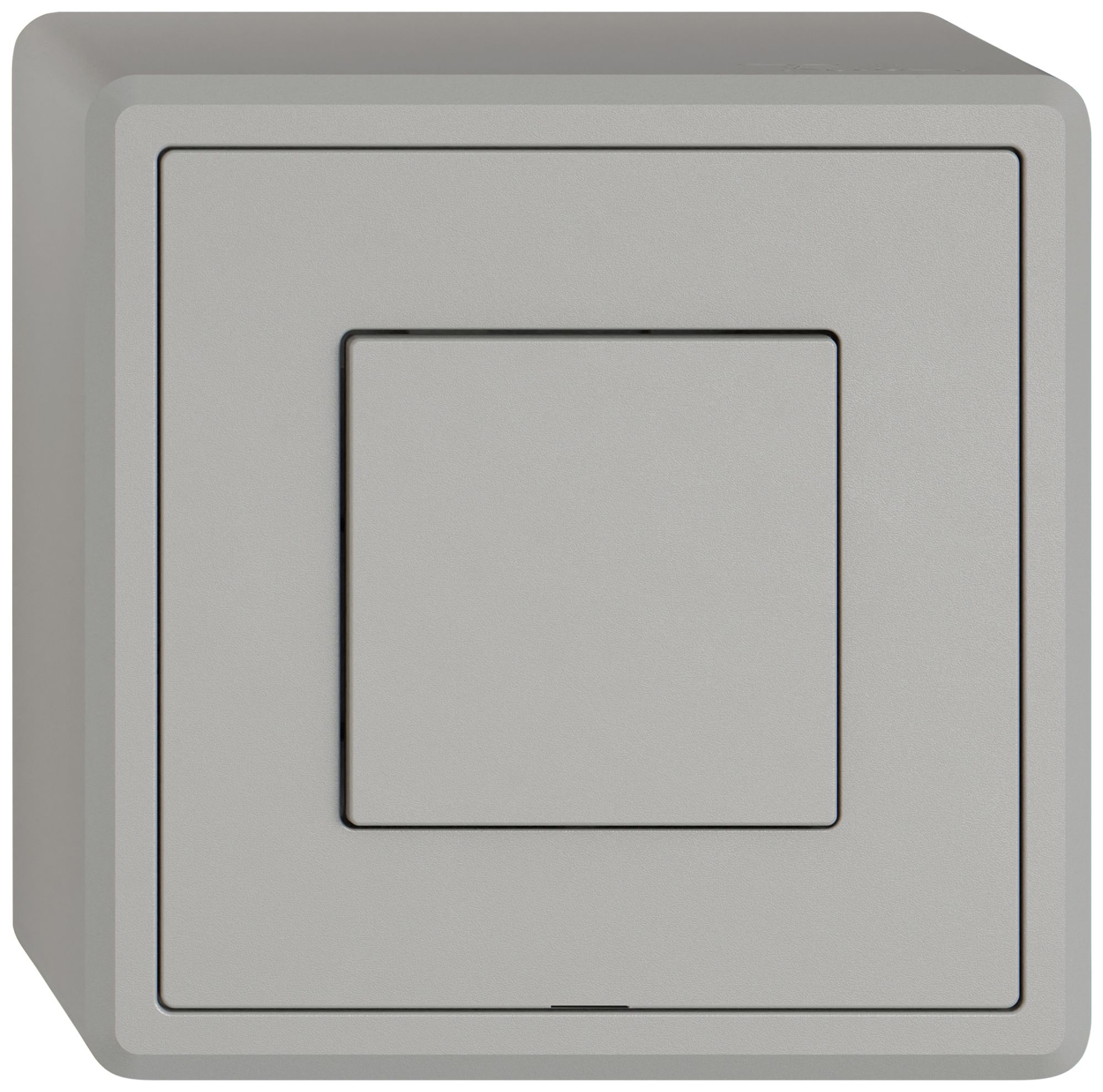 Interrupteur à poussoir AP EDIZIO.liv Wiser SNAPFIX® 1 touche WLAN grc