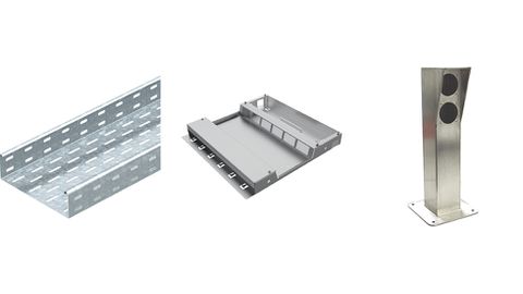 Kanäle, Bodendosen, Anschlusssäulen