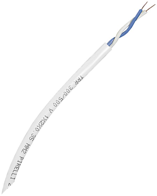 Video-Kabel 1×2×0.5mm² weiss