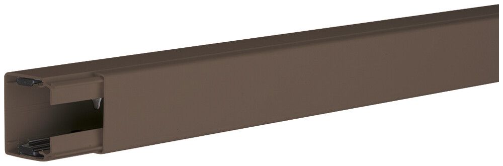 Canale d'installazione tehalit LF 40×40×2000mm (l×h×L) PVC marrone