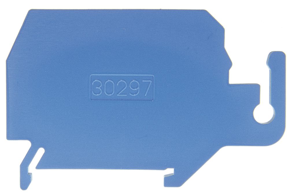 Trennwand Woertz p.6mm² blau