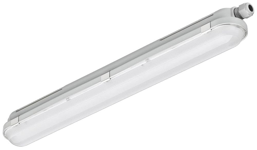 LED-Feuchtraumleuchte Philips CoreLine WT120C 15W 1900lm 840 IP65 665×80 grau