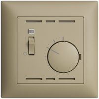 UP-Raumthermostat EDIZIOdue sand mit Schalter